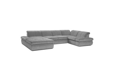 Ecksofa Ortensia U-förmiges mit Relaxfunktion