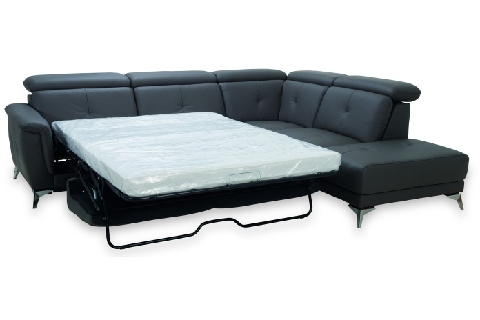Ecksofa Amareno 3RBI/X90K/1ST mit Schlaffunktion und Container