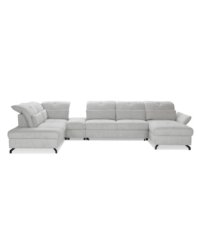 Ecksofa Malva mit Schlaffunktion und Container