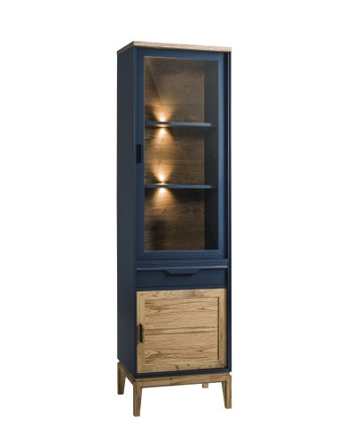 GRANADA VITRINE 1D MIT BELEUCHTUNG RECHTE - GRA.031.0X