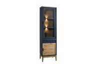 GRANADA VITRINE 1D MIT BELEUCHTUNG LINKS - 032.05