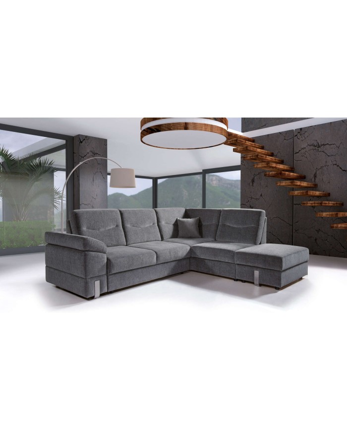Ecksofa Salsa Trend (mit angeschlossenem Sitzpuff)