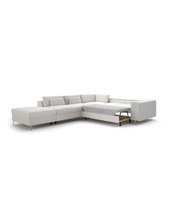 Ecksofa Chrome in der L-Anordnung