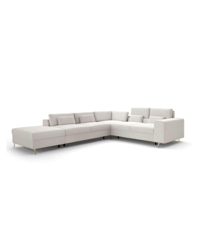 Ecksofa Chrome in der L-Anordnung